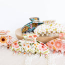 Black Floral Claw Clip-4