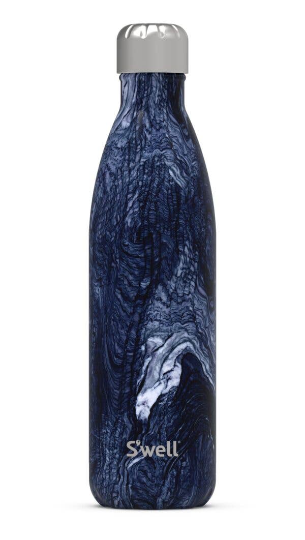 17oz Stainless Steel Water Bottle - Azurite Marble