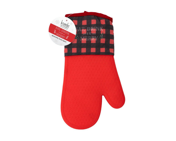 Krumbs Kitchen Holiday Oven Mitts