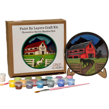 Horseshoe Haven Shadow Box Kit