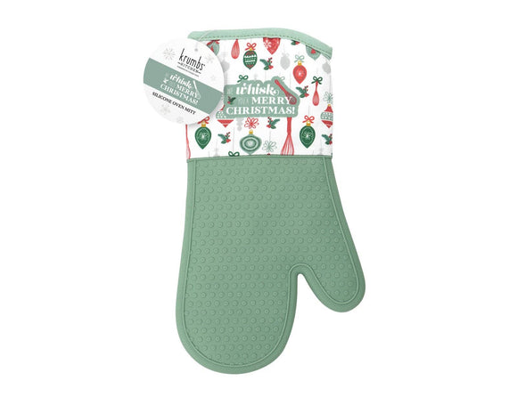 Krumbs Kitchen Holiday Oven Mitts