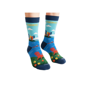 Toronto Scenic Skyline Crew Socks - 0