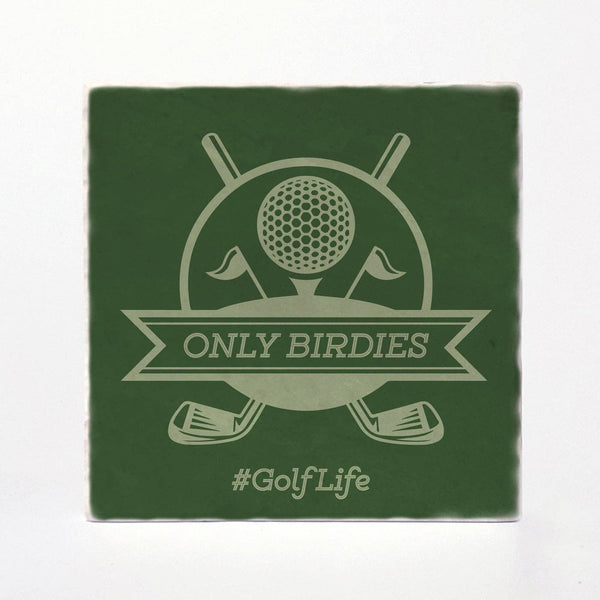 Golf Life Absorbent Ceramic Coaster Set of 4