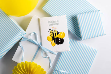 Let's Celebrate You! Hap-bee Birthday! - Greeting Card - 0