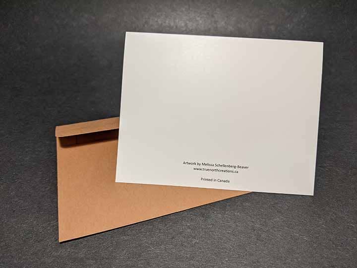 Christmas Carolling Mice Holiday Card