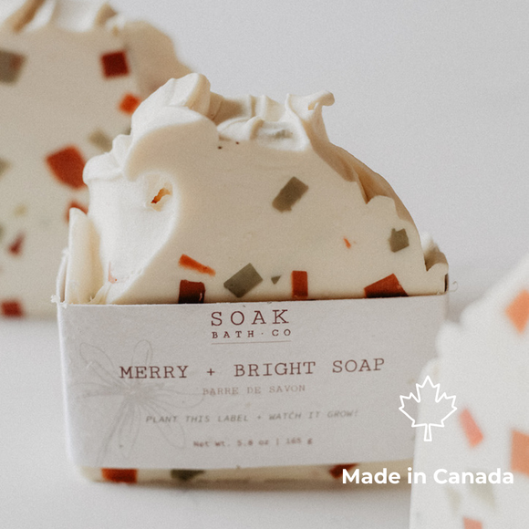 Merry and Bright Soap Bar: Holiday Collection
