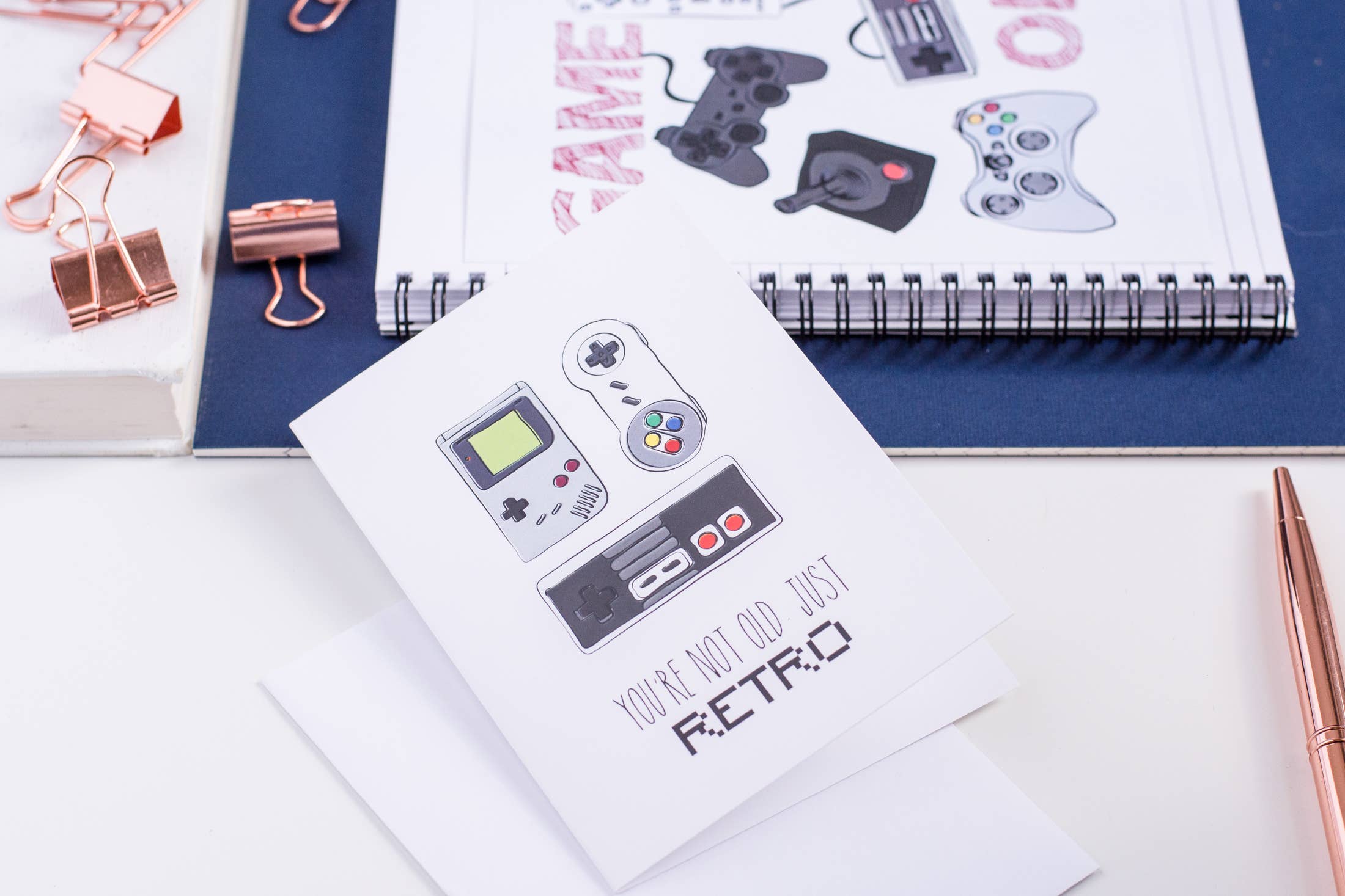 You're Not Old Just Retro - Greeting Card - 0
