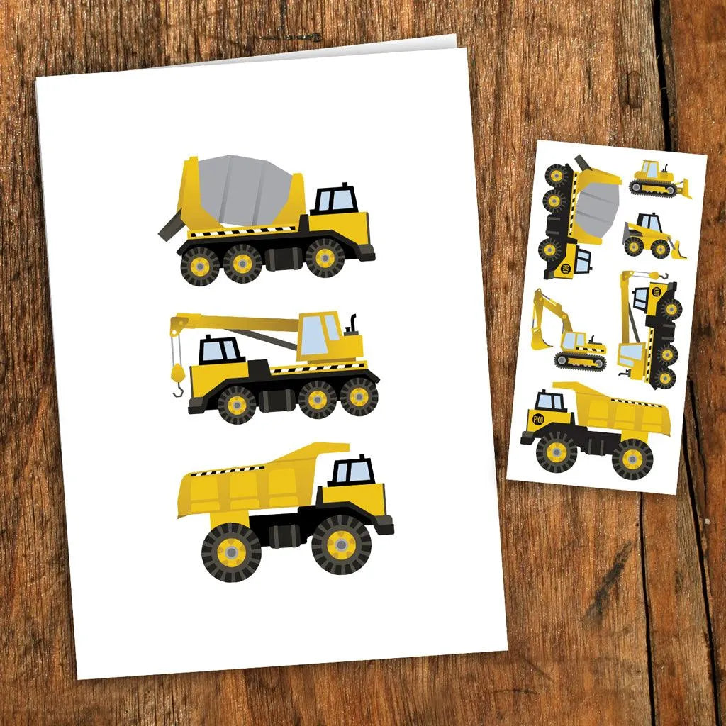 Greeting Card - Trucks