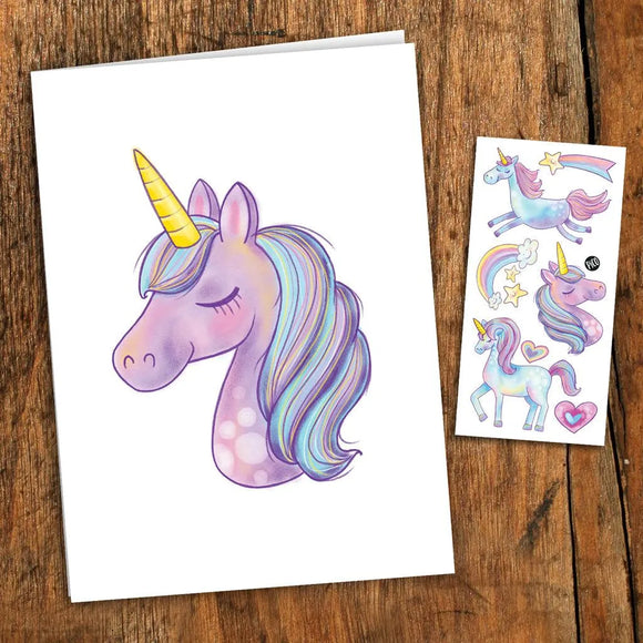 Greeting card - Unicorn