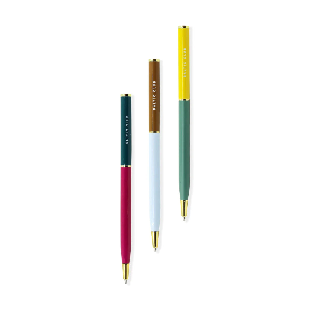 Cascadia Ballpoint Set of 3 Pens 