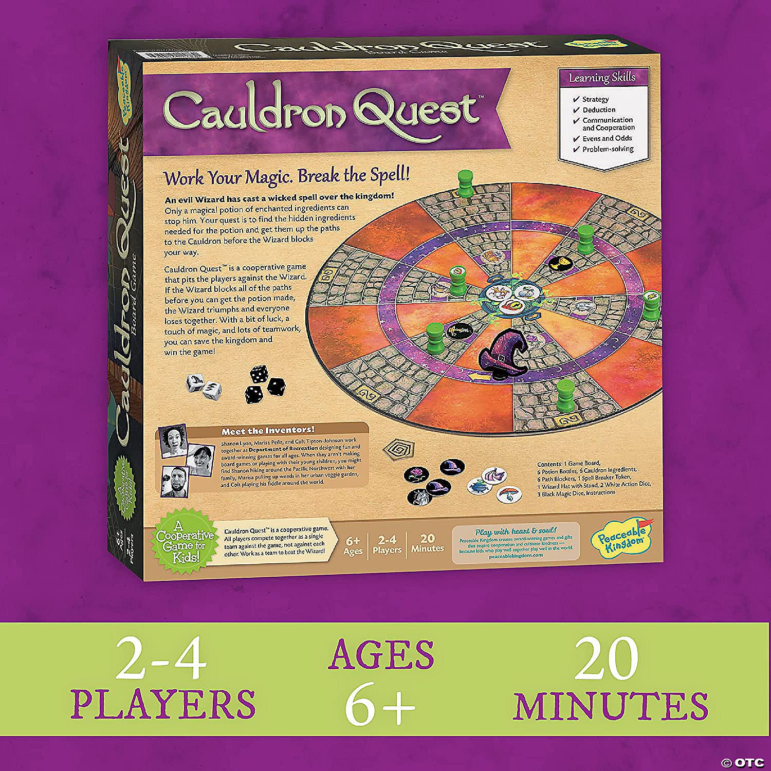 Cauldron Quest Game