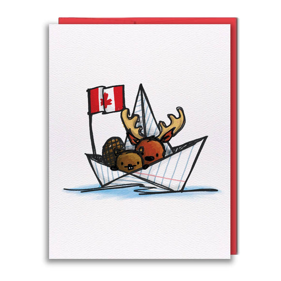 Greeting Card - Oh Canada
