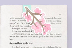 Cherry Blossom Jumbo Magnetic Bookmark - 0