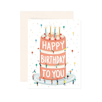 Birthday Cake Celebration Card