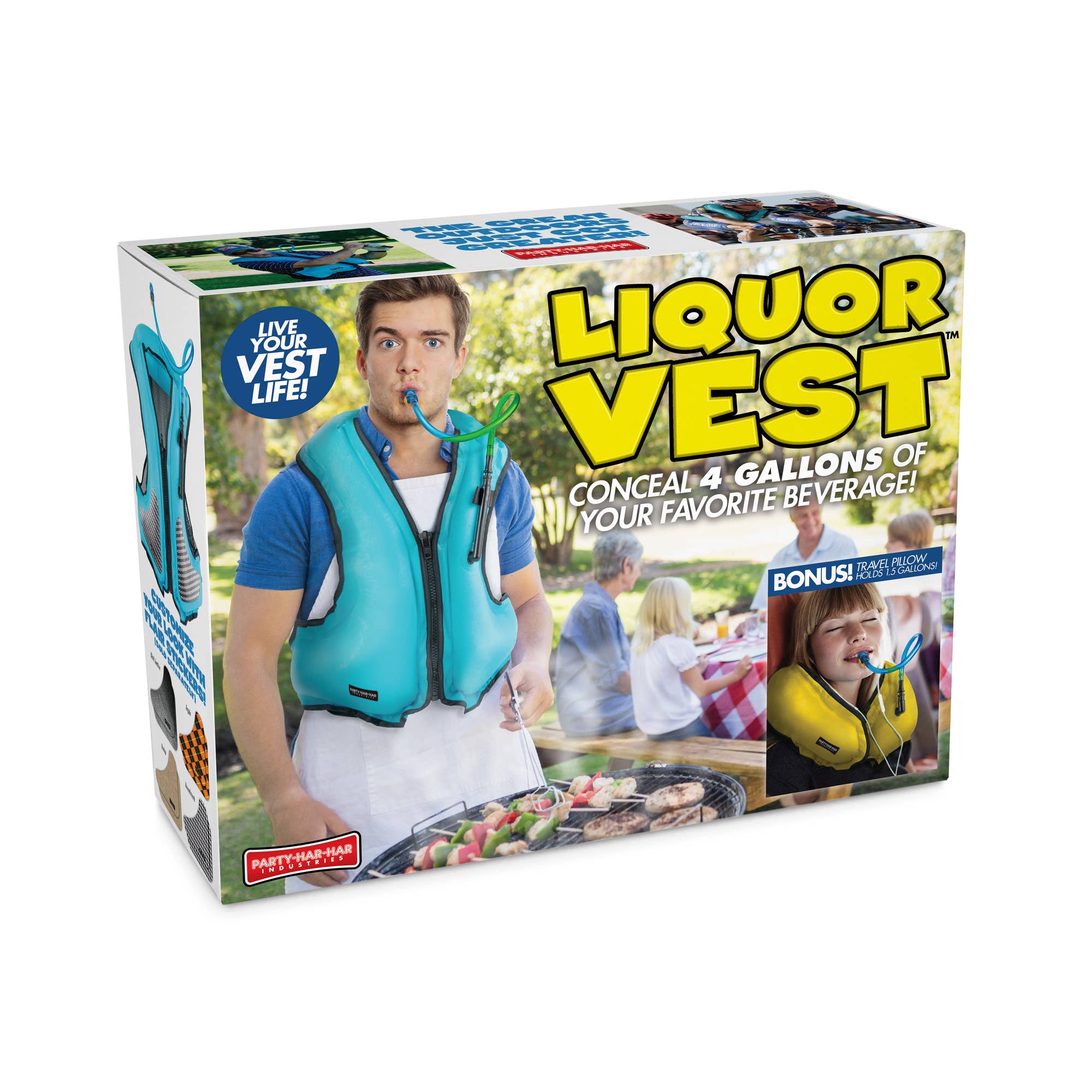 Prank Gift Box Liquor Vest - 0