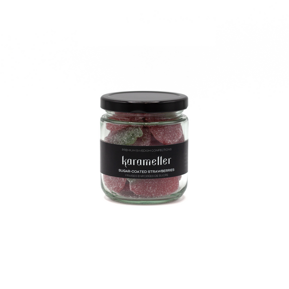 Sugar Coated Strawberries - 200g Jar