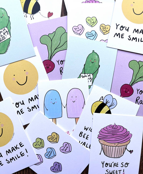 Mini Valentine Flat Cards
