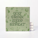 Golf Life Absorbent Ceramic Coaster Set of 4-2