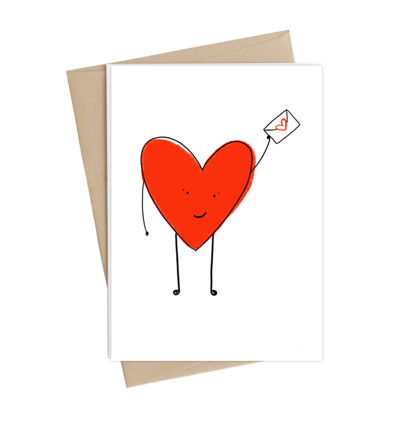 Love Note Greeting Card