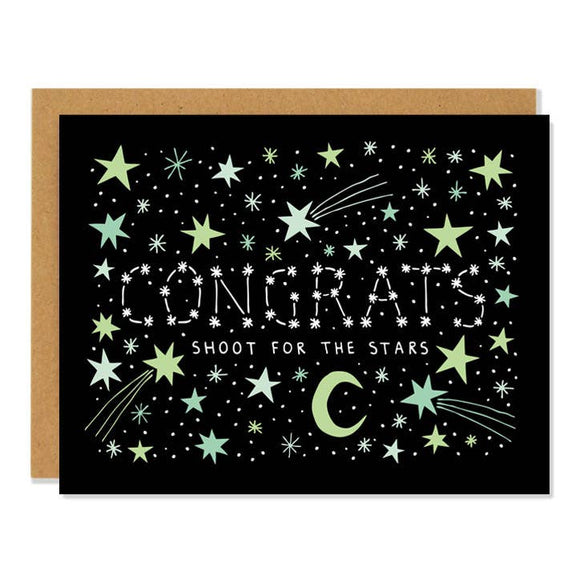 Shoot for the Stars - Greeting Card