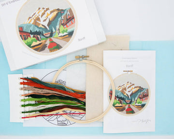 Banff DIY Embroidery Kit - 0