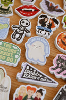I Can Do Scary Things Ghost - Spooky Vinyl Sticker-4