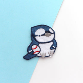 Blue Jay Baseball Embroidered Patch