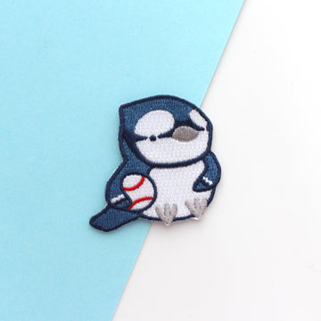 Blue Jay Baseball Embroidered Patch
