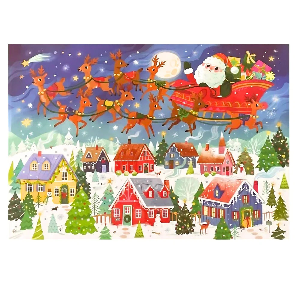 36 PC Puzzle: Santa's Sleigh - 0