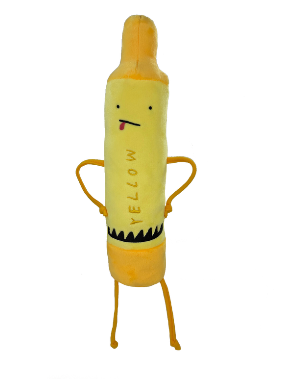 The Day The Crayons Quit Yellow 12" Plush