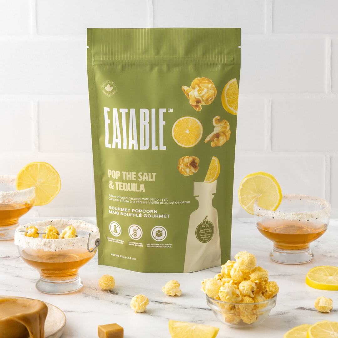 Pop the Salt & Tequila - Gourmet Caramel Kettle Popcorn - 0