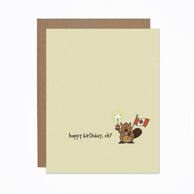 Happy Birthday from Canada Card