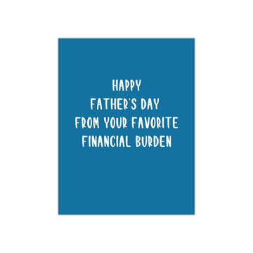 Financial Burden Card