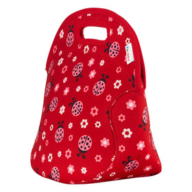 Large, Machine Washable Lunch Bag for Kid - Ladybugs - 0