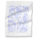 Lavender Cats Tea Towel-2