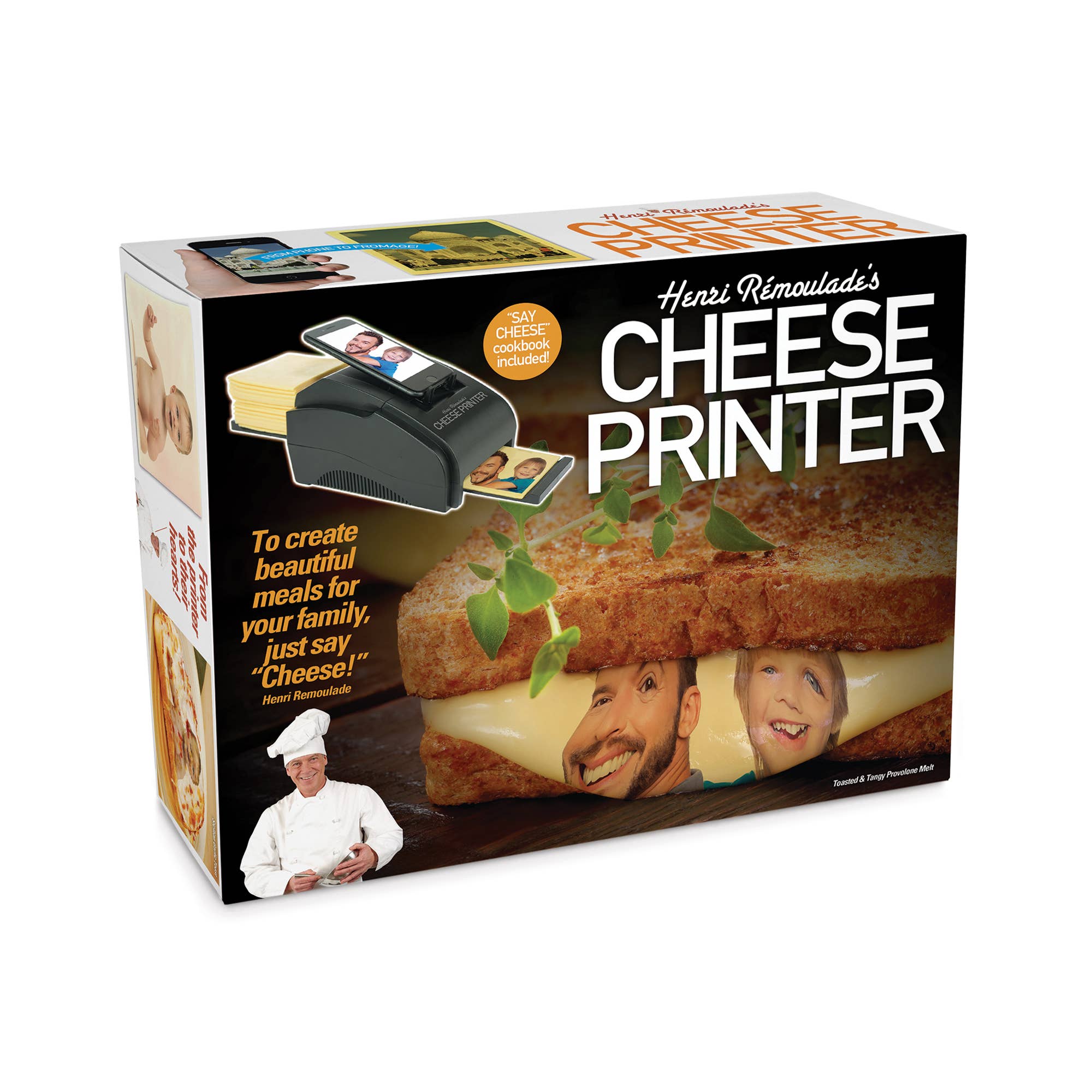Prank Gift Box Cheese Printer - 0