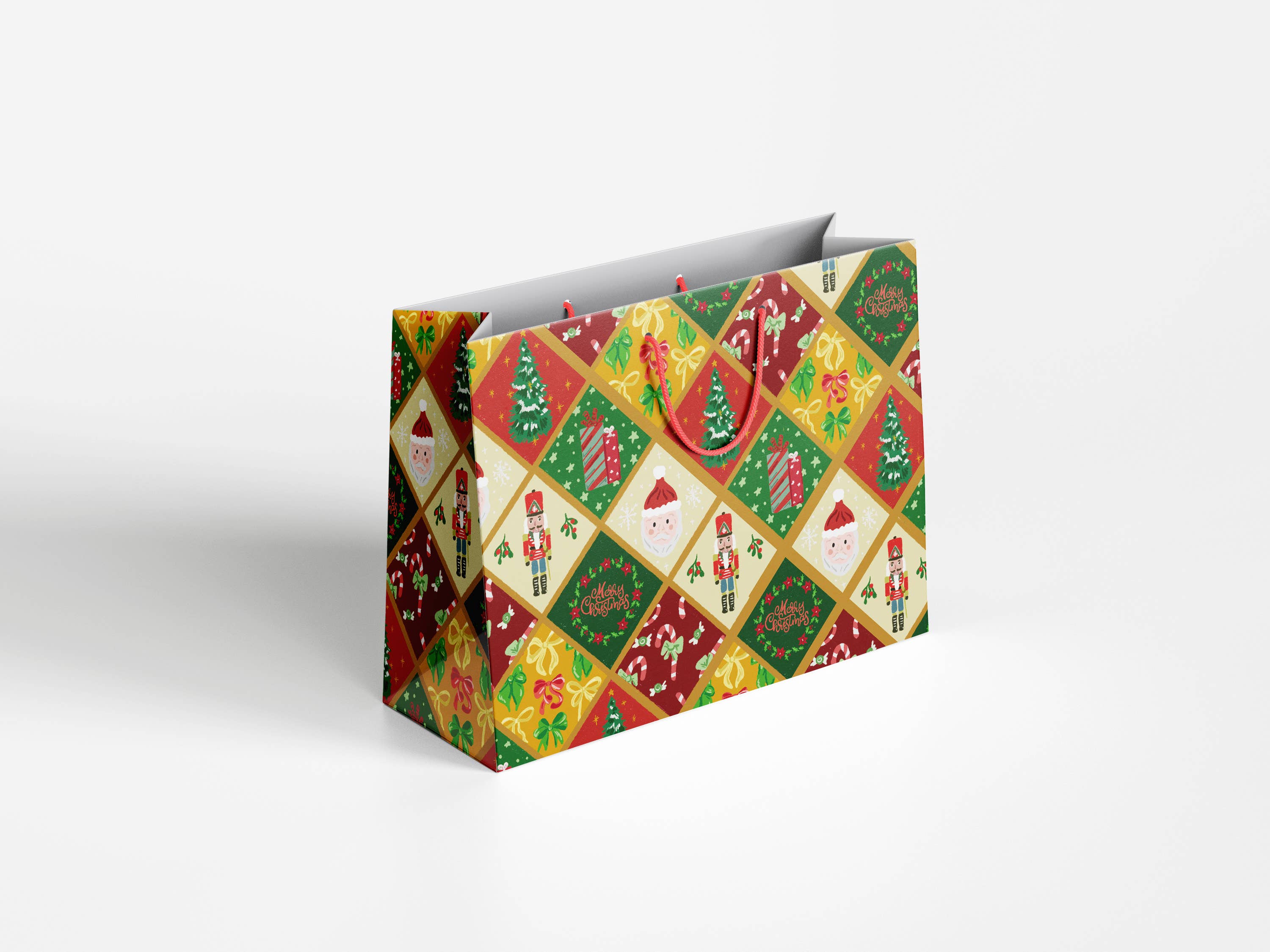 Christmas Pattern Gift Bag
