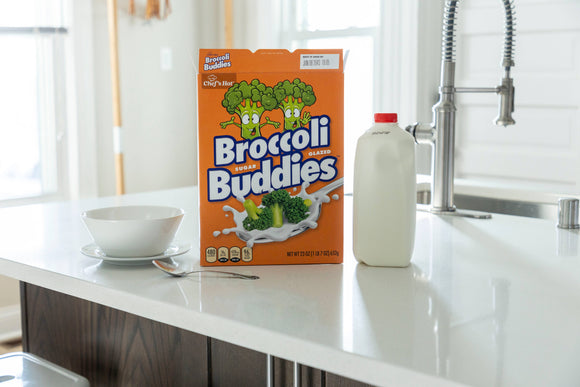 Prank Cereal Box: Broccoli Buddies