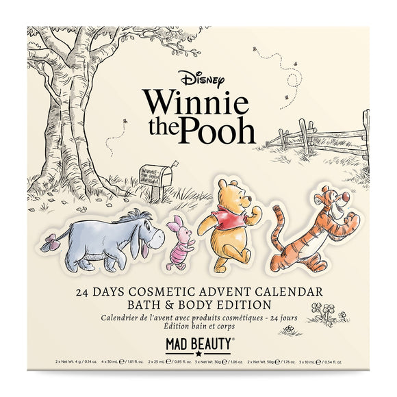 Winnie The Pooh 24 Day Bath and Body Advent Calendar
