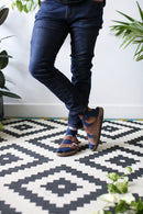 Men's Baseball Glove & Baseball Mismatched Socks-5