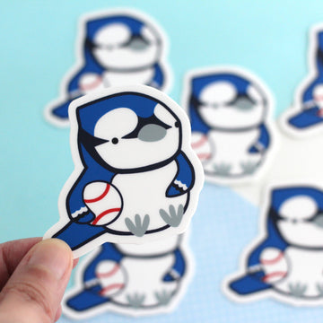 Blue Jay Vinyl Sticker - 0
