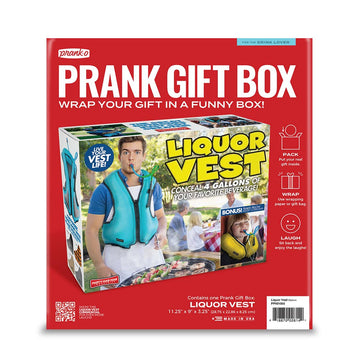 Prank Gift Box Liquor Vest