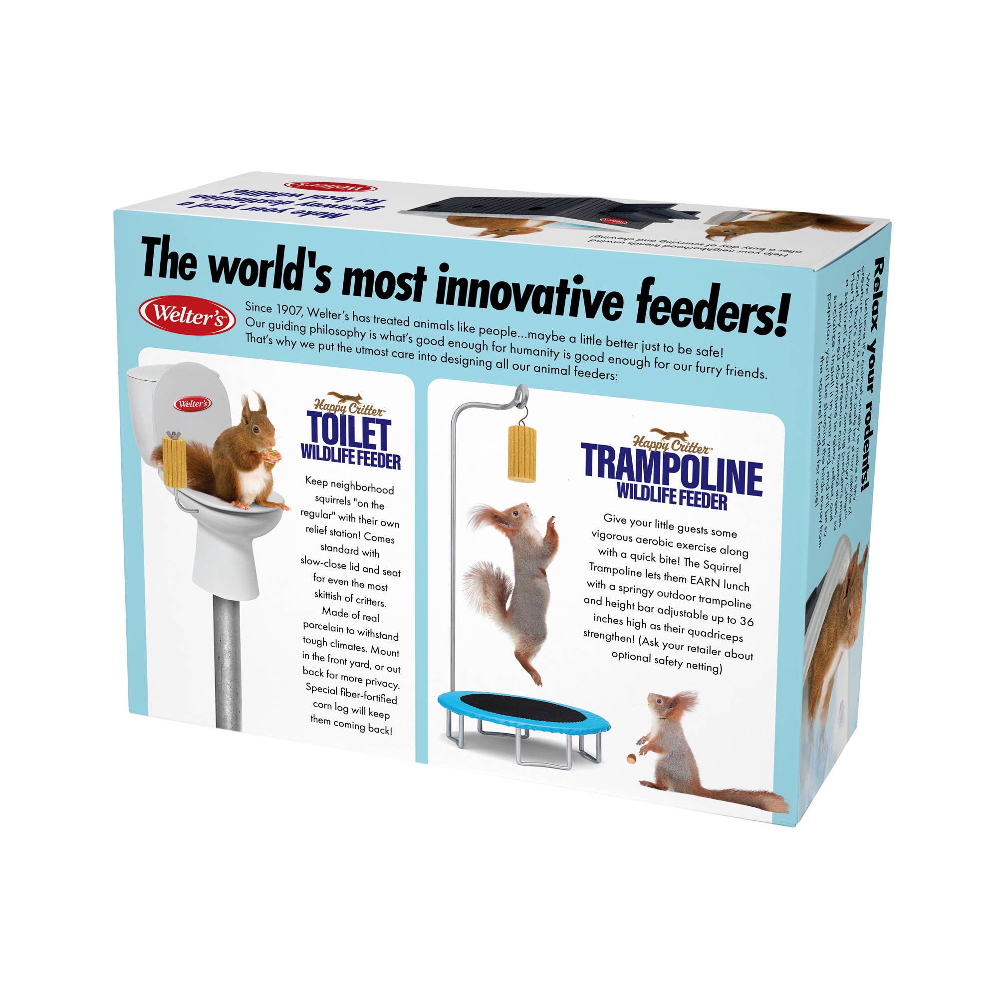 Prank Gift Box Squirrel Hot Tub
