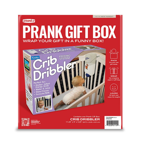 Prank Gift Box Crib Dribbler