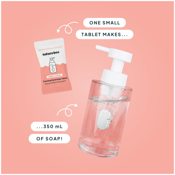 Sweet Citrus Concentrated Foaming Hand Soap Refill Tablets