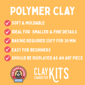 Capybara DIY Polymer Clay Kit | Arts & Craft Kit - 0