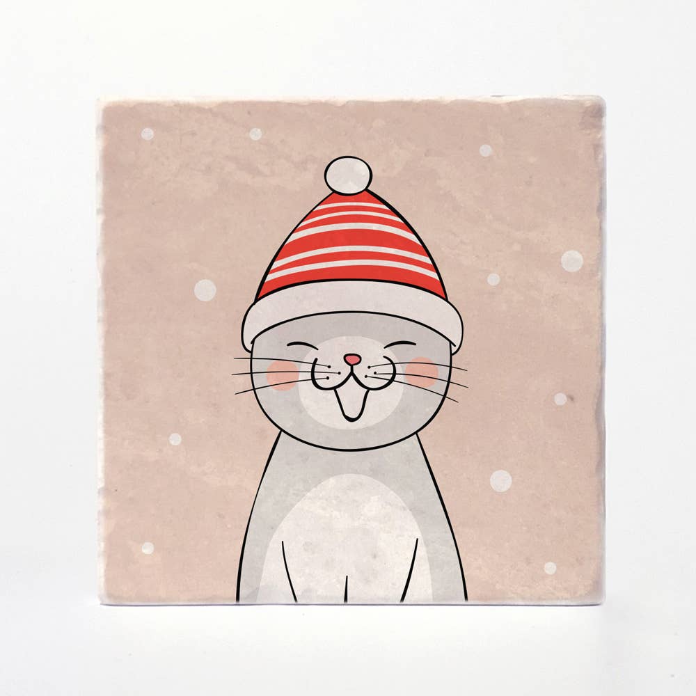 Caroling Kitties Coasters