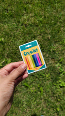 Cry A Lot Sticker-2