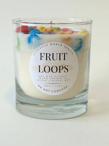 Fruit Loops Dessert Candle - 0