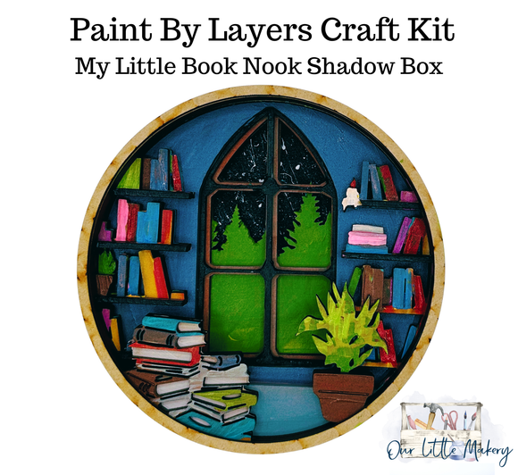My Little Book Nook Shadow Box Kit